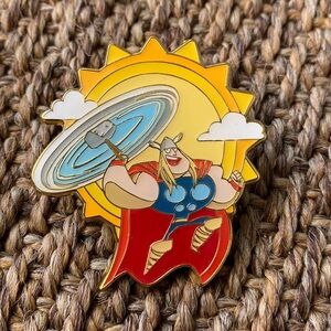 Thor summer loungefly disney marvel pin